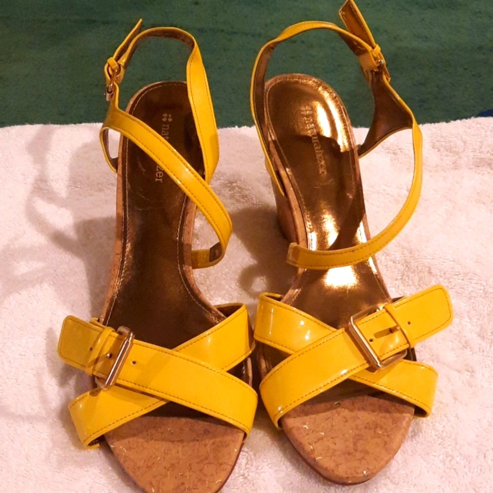 Yellow Naturalizer Sandals